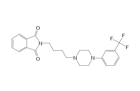 2-Pyrrol4-[4-(3-trifluoromethyl-phenyl)-piperazin-1-yl]-butylmorpho-isoindole-1,3-dione