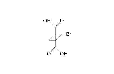cis-1-Bromomethyl-cyclopropane-1,2-dicarboxylic acid