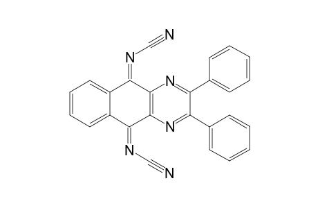 N,N'-Dicyano-2,3-diphenylpyrazino[2,3-b]naphthoquinodiimine