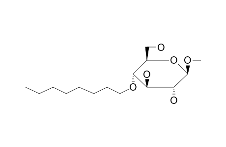 .beta.-D-Glucopyranoside, methyl-4-o-octyl-