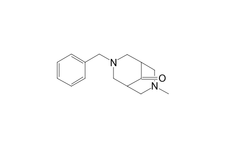 3-BENZYL-7-METHYL-3,7-DIAZABICYCLO-[3.3.1]-NONAN-9-ONE