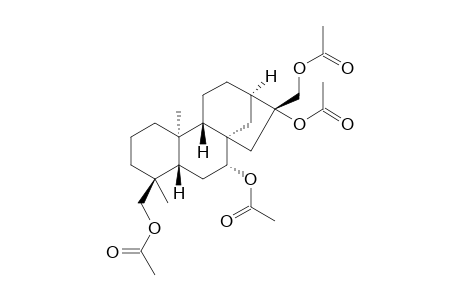 [(1R,2R,4S,5S,9R,10S,13R,14R)-2,14-bis(acetyloxy)-5-[(acetyloxy)methyl]-5,9-dimethyltetracyclo[11.2.1.0(1,10).0(4,9)]hexadecan-14-yl]methyl acetate