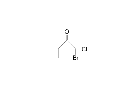 1-Bromo-1-chloro-3-methyl-butan-2-one