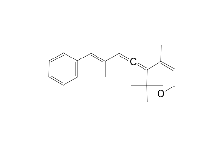 (2Z,7E)-4-TERT.-BUTYL-3,7-DIMETHYL-8-PHENYLOCTA-2,4,5,7-TETRAEN-1-OL