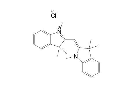 3H-Indolium, 2-[(1,3-dihydro-1,3,3-trimethyl-2H-indol-2-ylidene)methyl]-1,3,3-trimethyl-, chloride