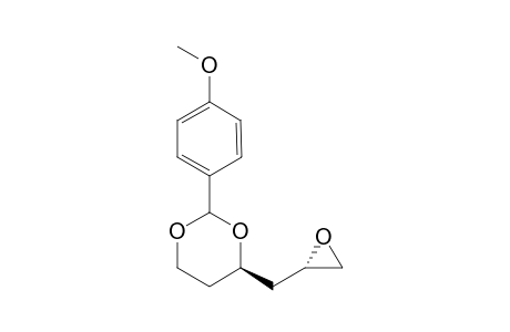 (4R)-2-(4-methoxyphenyl)-4-[[(2S)-oxiran-2-yl]methyl]-1,3-dioxane