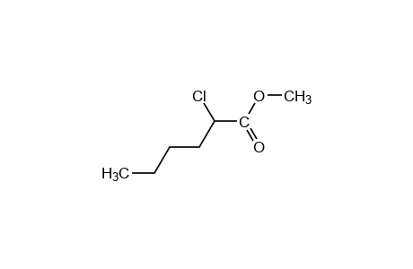 2-Chloro-hexanoic acid, methyl ester