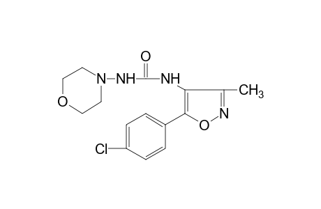 1-[5-(p-chlorophenyl)-3-methyl-4-isoxazolyl]-3-morpholinourea