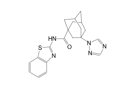 N-(1,3-benzothiazol-2-yl)-3-(1H-1,2,4-triazol-1-yl)-1-adamantanecarboxamide