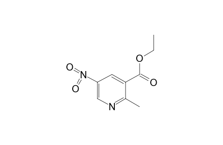 2-methyl-5-nitronicotinic acid, ethyl ester