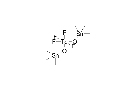 TRANS-BIS(TRIMETHYLSTANNYLOXY)TELLUR(VI) TETRAFLUORIDE