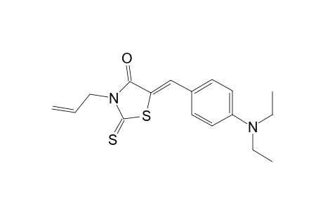 (5Z)-3-allyl-5-[4-(diethylamino)benzylidene]-2-thioxo-1,3-thiazolidin-4-one