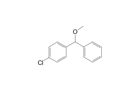 Ether, p-chloro-.alpha.-phenylbenzyl methyl