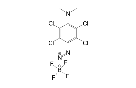 2,3,5,6-TETRACHLOR-4-(N,N-DIMETHYLAMINO)-BENZENDIAZONIUM-TETRAFLUOROBORATE