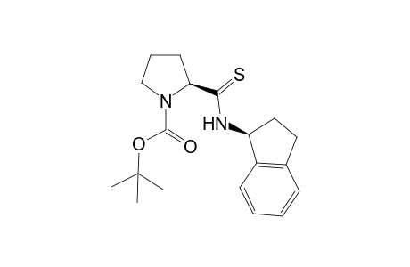 (S)-tert-Butyl 2-[(S)-2,3-dihydro-1H-inden-1-ylcarbamothioyl]pyrrolidine-1-carboxylate