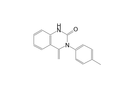 4-methylene-3-(4-methylphenyl)-3,4-dihydro-2(1H)-quinazolinone