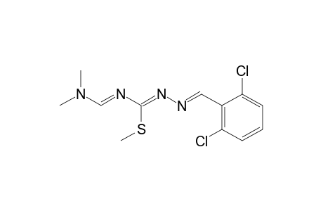 1-(2,6-dichlorobenzylidene)-4-[(dimethylamino)methylene]-3-methyl-3-thioisosemicrabazide