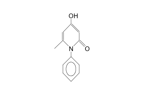 2(1H)-Pyridinone, 4-hydroxy-6-methyl-1-phenyl-