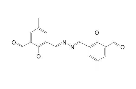 3-[2-[(3-Formyl-2-hydroxy-5-methylphenyl)methylidene]hydrazin-1-ylidene]methyl]-2-hydroxy-5-methylbenzaldehyde