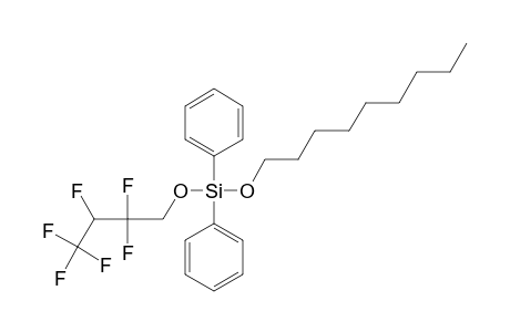 Silane, diphenyl(2,2,3,4,4,4-hexafluorobutoxy)nonyloxy-