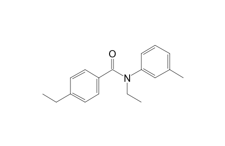 Benzamide, N-ethyl-N-(3-methylphenyl)-4-ethyl-