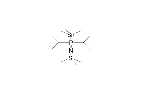 N-TRIMETHYLSILYL-P,P-DIISOPROPYL-P-TRIMETHYLSTANNYLIMIDOPHOSPHORANE