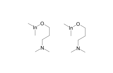 Dimethylindium(III) 3-(dimethylamino)propan-1-olate