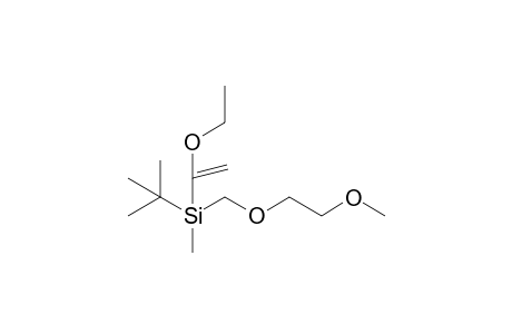 (tert-Butyl) (1-ethoxyethenyl)[(2-methoxyethoxy)methyl]methylsilane