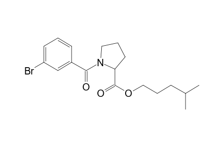 L-Proline, N-(3-bromobenzoyl)-, isohexyl ester