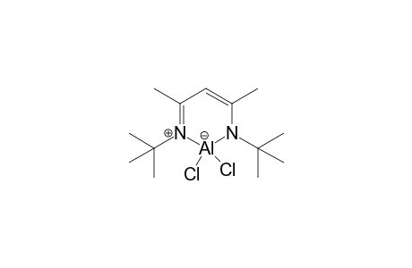 Alumanylium tert-butyl-[(Z,3E)-3-tert-butylimino-1-methyl-but-1-enyl]azanide dichloride
