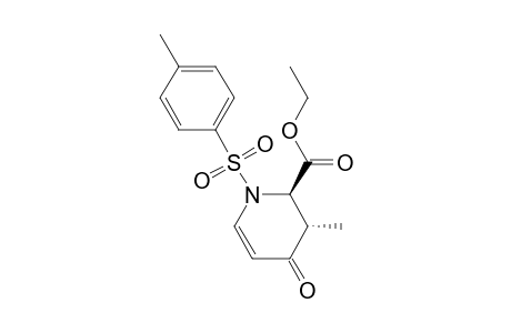 trans-2-(Ethoxycarbonyl)-1-tosyl-3-methyl-tetrahydropyridine-4-one