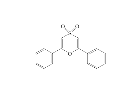 2,6-diphenyl-1,4-oxathiin, 4,4-dioxide