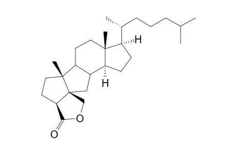 4a-Oxa-A-bishomo-B-nor-3.alpha.,5-cyclo-5.alpha.-cholestan-4-one