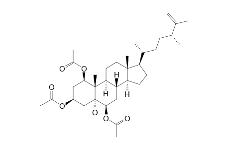 (24S)-ERGOST-25-ENE-1-BETA,3-BETA,5-ALPHA,6-BETA-TETRAOL-1,3,6-TRIACETATE