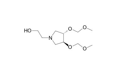 (3S,4S)-1-(2-Hydroxyethyl)-3,4-bis(methoxymethoxy)pyrrolidine