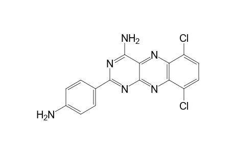 4-Amino-6,9-dichloro-2-(4-aminophenyl)benzo[g]pteridine