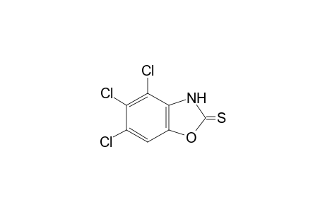 4,5,6-Trichloro-1,3-benzoxazole-2(3H)-thione
