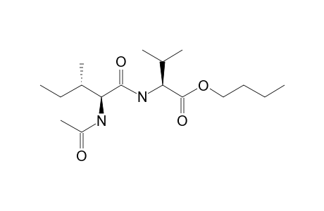 L-Valine, N-(N-acetyl-L-isoleucyl)-, butyl ester