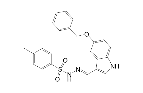 N'-{(E)-[5-(benzyloxy)-1H-indol-3-yl]methylidene}-4-methylbenzenesulfonohydrazide