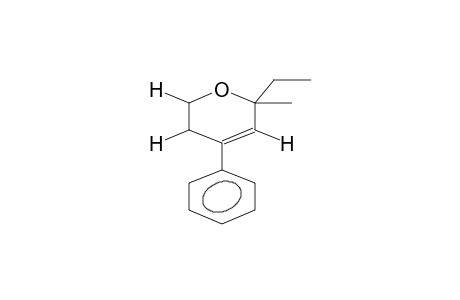 2-METHYL-2-ETHYL-4-PHENYL-5,6-DIHYDRO-2H-PYRAN