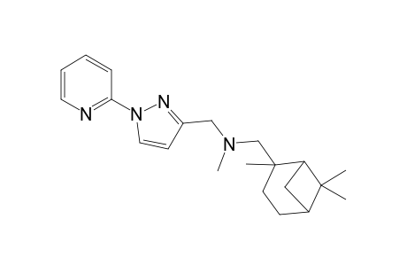 (+)-2-/(3-{3-[methyl(3'-pinanylmethyl)amino]methyl}-1-pyrazolyl)/pyridine