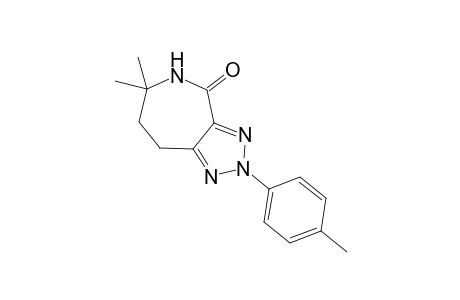 6,6-Dimethyl-2-(4'-methylphenyl)-(1,2,3)-triazol[4,5-c]azepin-4-one