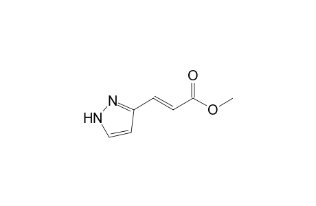 (E)-3-(1H-pyrazol-5-yl)-2-propenoic acid methyl ester