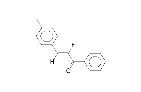 .alpha.-Fluoro-(p-methyl)chalcone