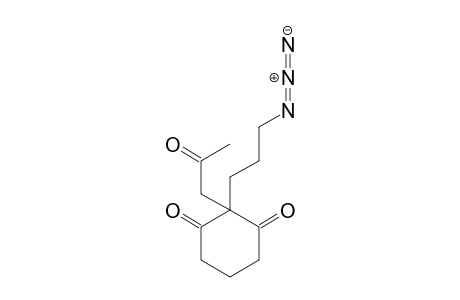 2-(3-azidopropyl)-2-(2-oxopropyl)cyclohexane-1,3-dione