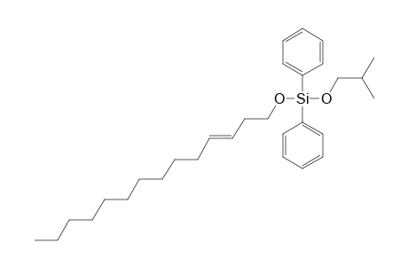 Silane, diphenylisobutoxy(tetradec-3-en-1-yloxy)-