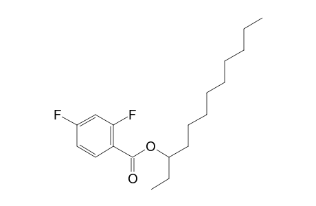 2,4-Difluorobenzoic acid, 3-dodecyl ester