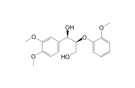 (1R,2S)-1-(3,4-dimethoxyphenyl)-2-(2-methoxyphenoxy)propane-1,3-diol