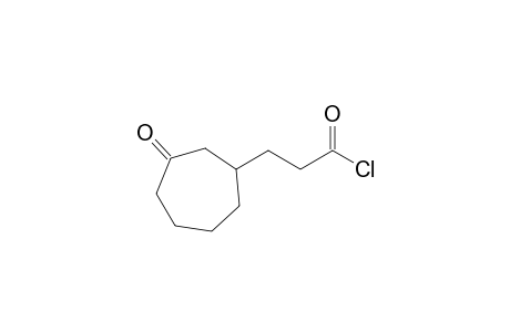 3-(3-Ketocycloheptyl)propionyl chloride