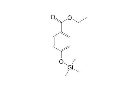 Benzoic acid <4-hydroxy->, ethyl ester, mono-TMS